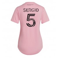 Inter Miami Sergio Busquets #5 Hemmatröja Kvinnor 2023-24 Korta ärmar